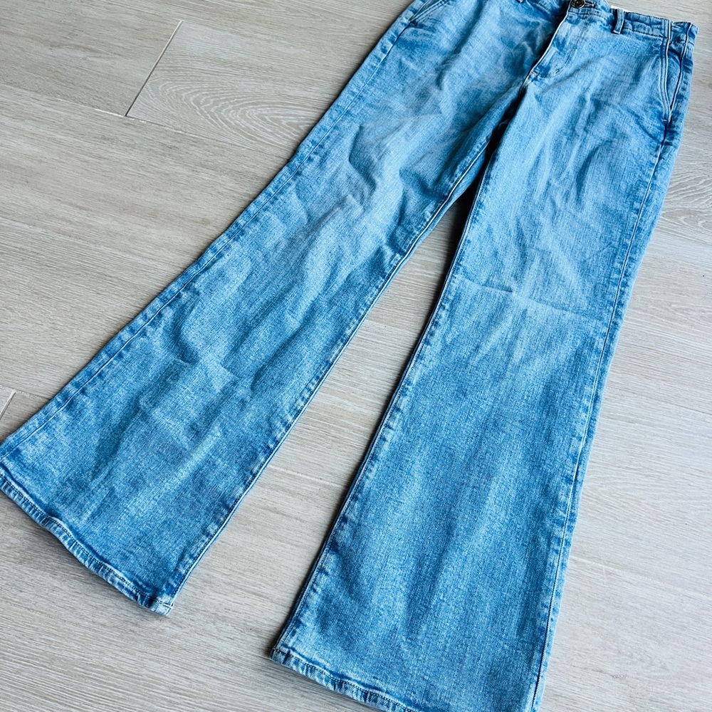 LOFT Relaxed Flare Jeans